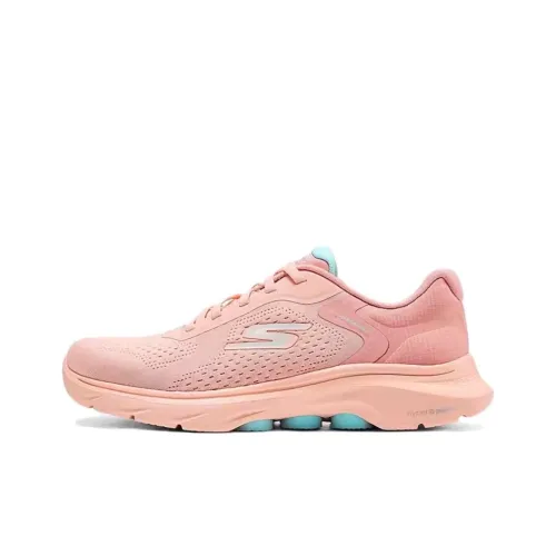 Skechers WOMEN'S GO WALK Casual Shoes Women's Low-Top Peach Pink