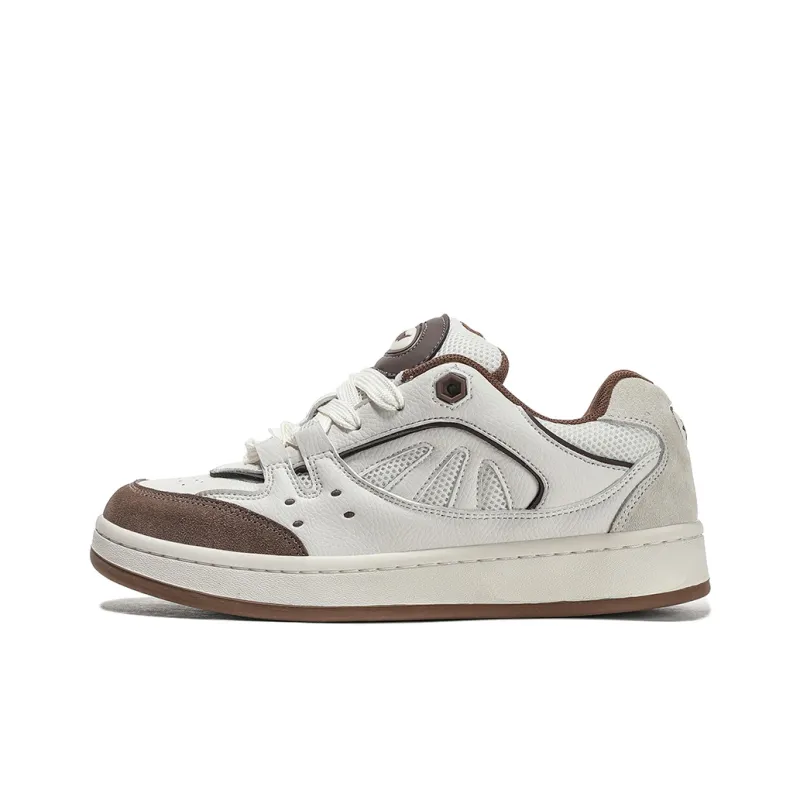 FERW Supertide Chocolate Coverage Anti Slip And Wear Resistant Breathable Low Top Skateboard Shoes Unisex-0