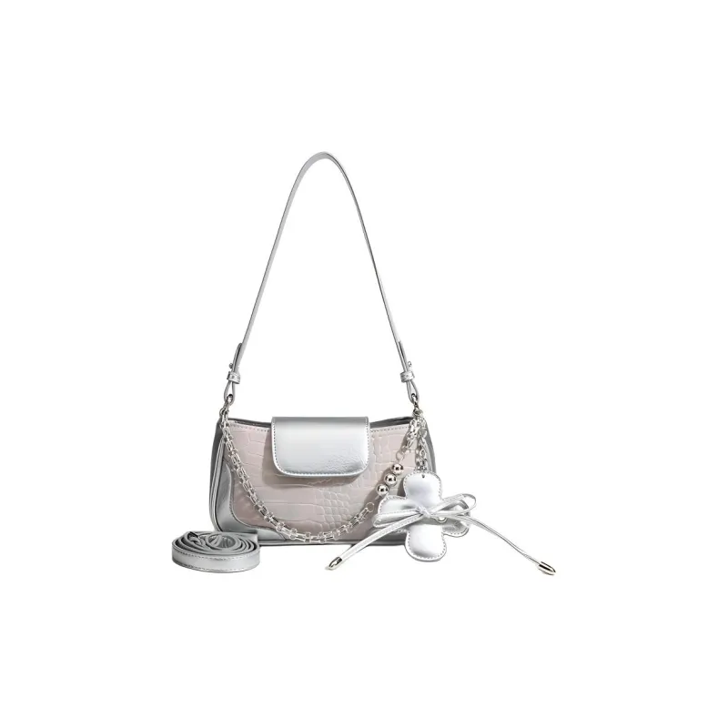 TTaG．baG PU Shoulder Bag Regular Women's Pink-0