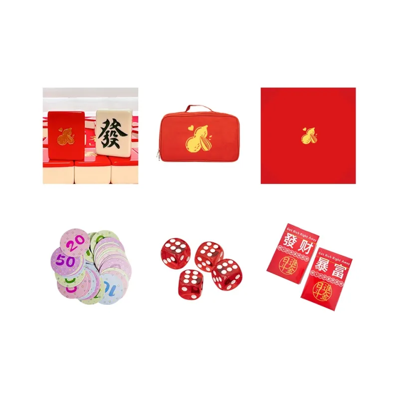 Imono Hand Crafted Mahjong Tiles For Home Use Good Things Happen Board Games-2
