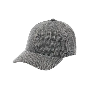 STETSON Wool Baseball Caps Unisex Gray