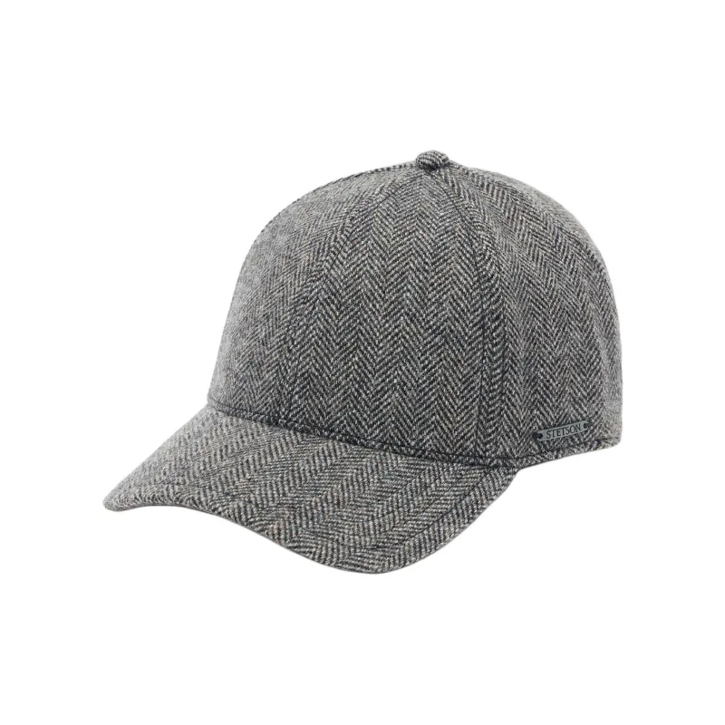STETSON Wool Baseball Caps Unisex Gray-0