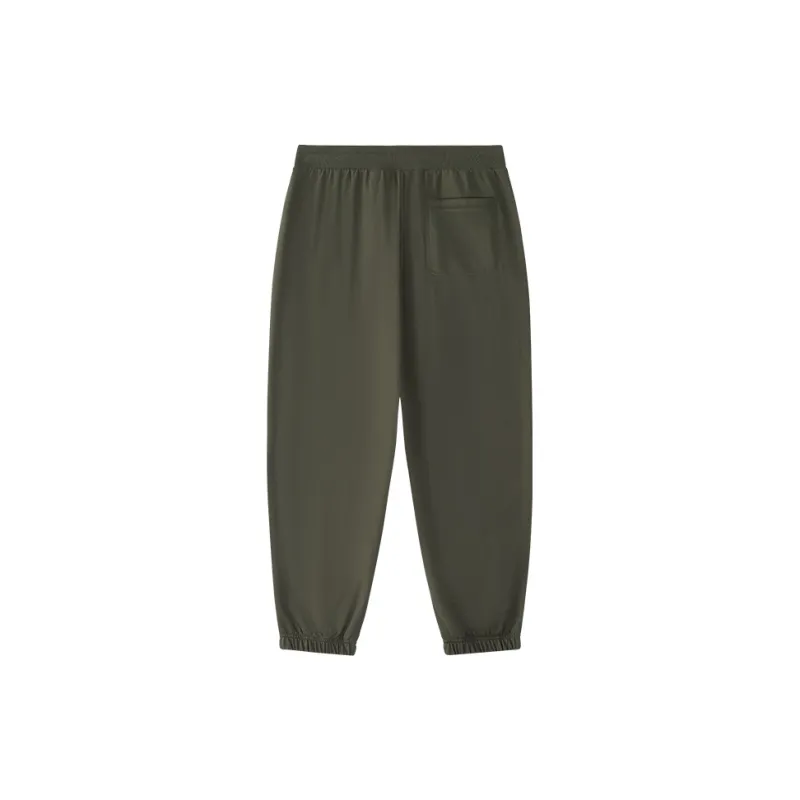 FILA FUSION Knitted Sweatpants Men Dome Gray-1