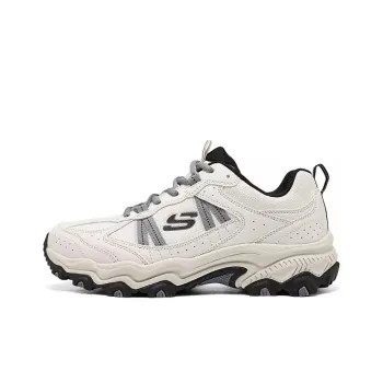 Skechers OUTDOOR Anti Slip Wear Resistant Low Top Hiking Shoes Men's Ecru