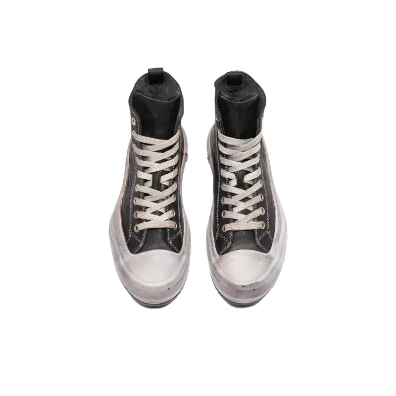 Officine Creative Mes High-Top Skateboard Shoes Women's Black-4