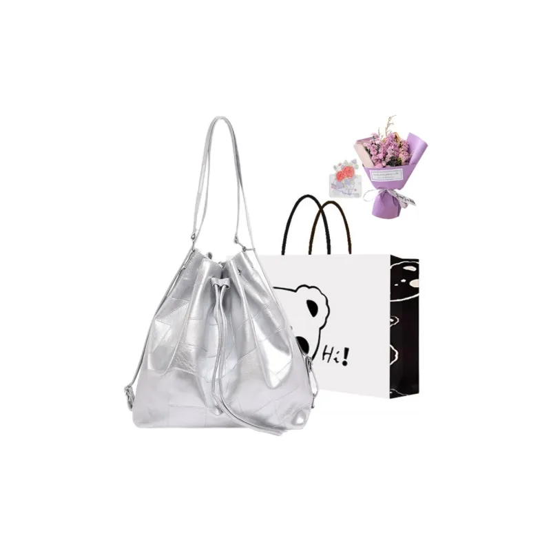 NX DOUGHNUT PU Backpack Women's White-30