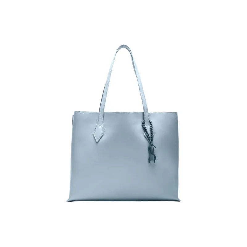 STEVE MADDEN Synthetic Material Tote Bag Shopping Bag Handbag Shoulder Bag Women's Blue-0