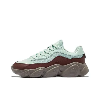 Erke Sweetheart 2.0 Coverage Wear-Resistant Low-Top Casual Shoes Women's Fresh Mint Mocha