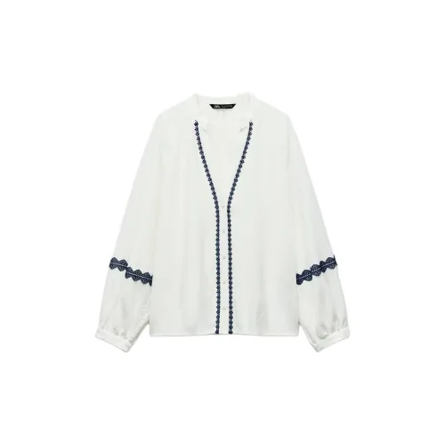 ZARA Shirts Women's White