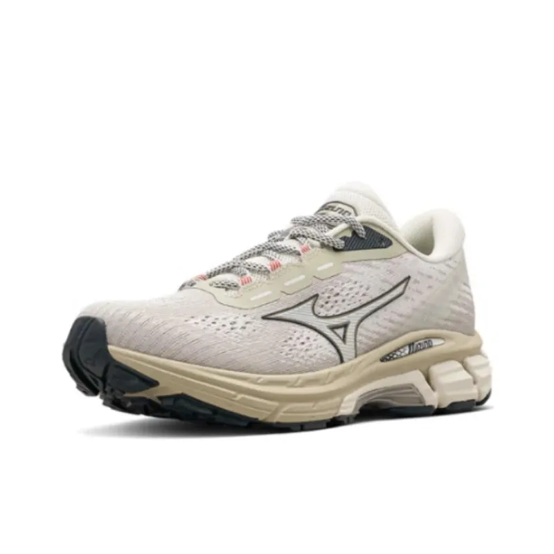 Mizuno NOVA MIX Cushioning Anti Slip And Wear Resistant Low Top Running Shoes Unisex Gray White-1