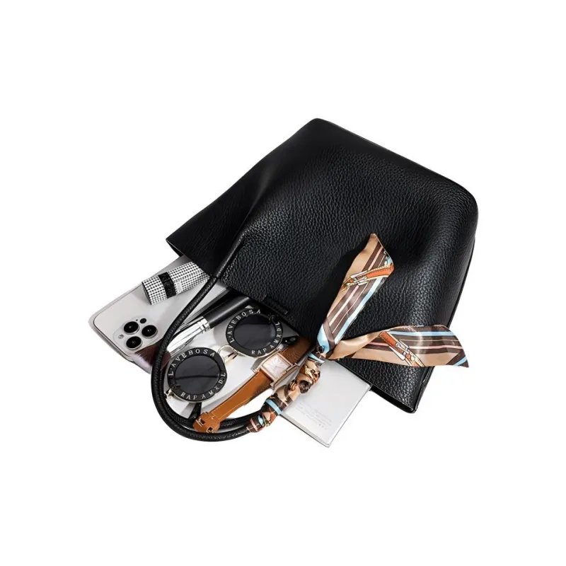 TTaG．baG PU Shoulder Bag Regular Women's Black-5