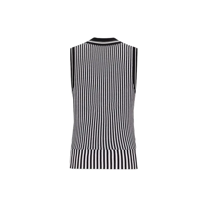 KARL LAGERFELD SS24 Knitwear Women's Black White-1
