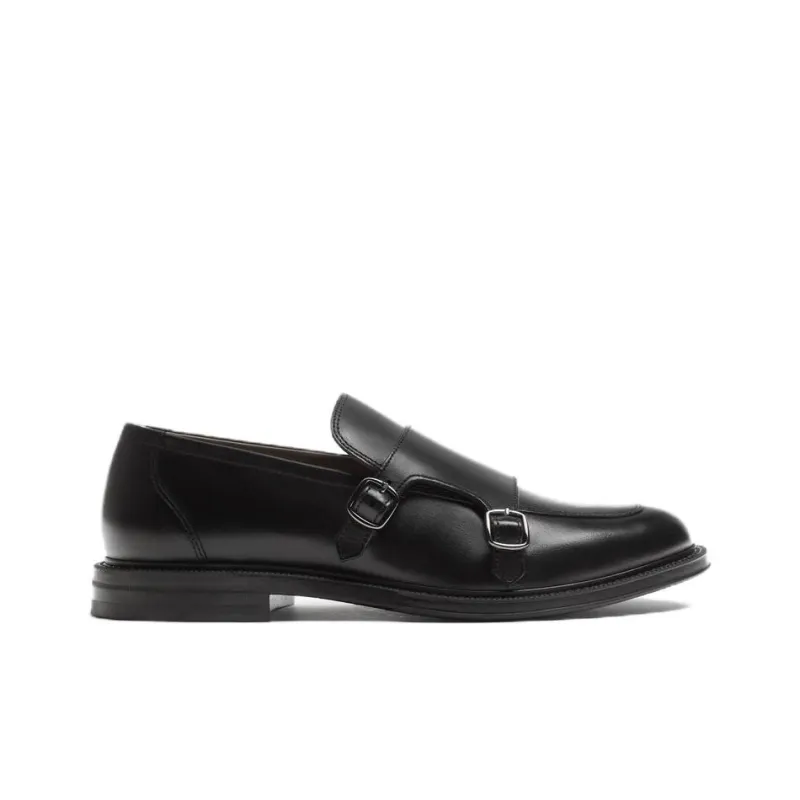 ZARA Dress Shoes Men Low-Top Black-1