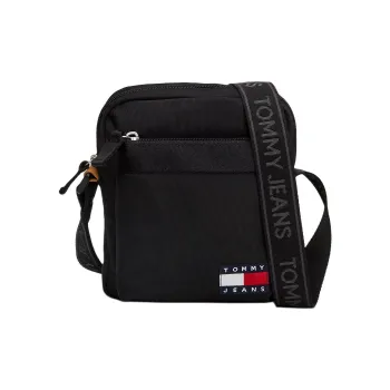 Tommy Hilfiger Recycled Polyester Crossbody Bag Shoulder Bag Men's Black