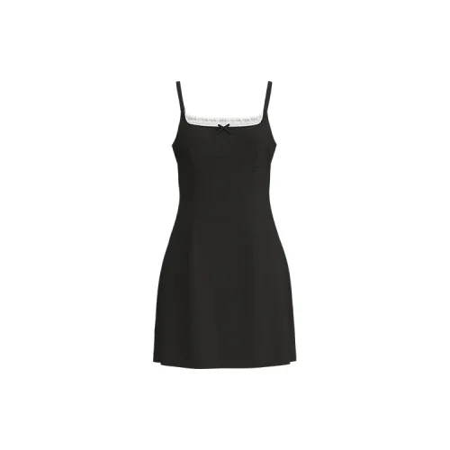 URBAN REVIVO Sleeveless Dresses Women's Jet Black