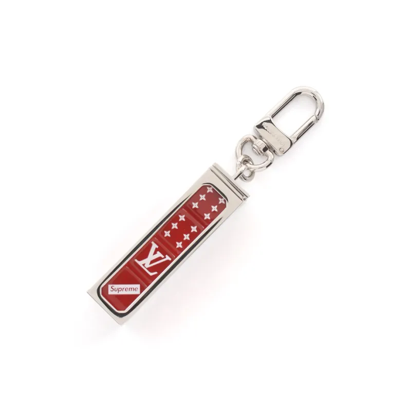 LOUIS VUITTON Pre-Owned X Supreme 2017 Dice Key Ring-0