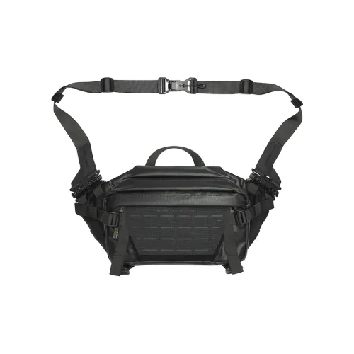FOXBAT DYNAMICS Nylon Shoulder Bag, Crossbody Bag Subsonic Black PTX Edition