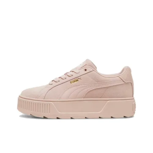 PUMA Karmen Anti Slip Wear Resistant Low Top Training Shoes Women's Light Pink