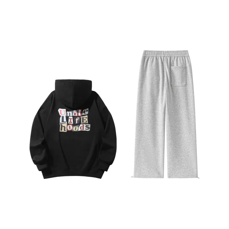 Unite Life HOODS Casual Sportswear Unisex-3