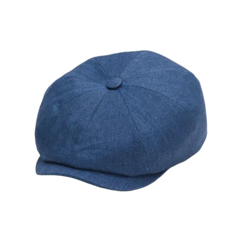 STETSON Cotton Berets Unisex Blue