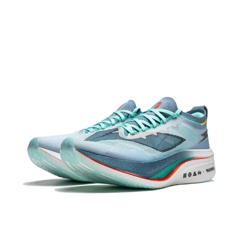 LiNing Feidian 4 Elite Cushioning Slip Resistant And Abrasion Resistant Low Top Running Shoes Men's Cloud Blue-2
