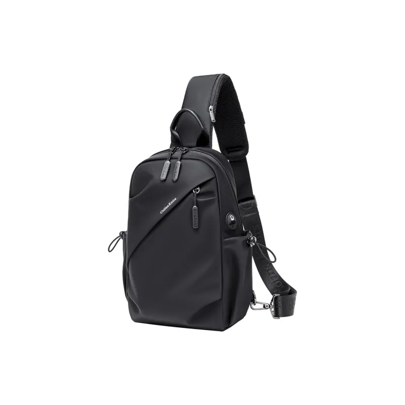 COLINS KEIRS Oxford Crossbody Bag Sling Bags Regular Men's Black-2