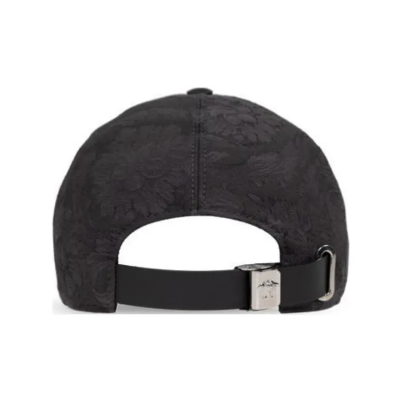 VERSACE Baroque-Jacquard Curved Peak Baseball Cap-1