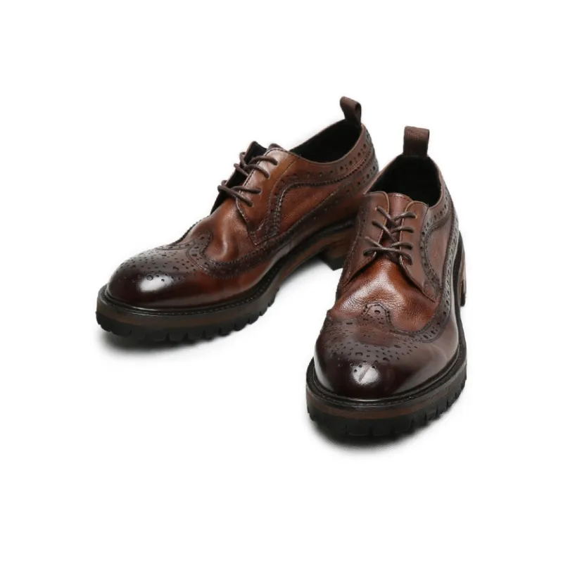SAINTNJORD Men's Casual Shoes Men's Dark Brown-1
