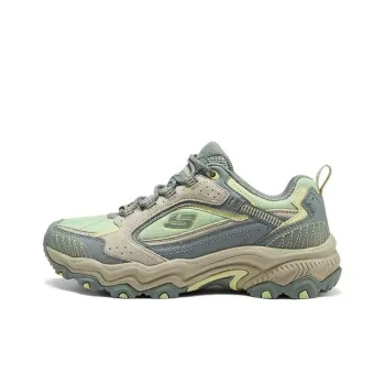 Skechers OUTDOOR Anti Slip Wear Resistant Low Top Trekking Shoes Women's Green