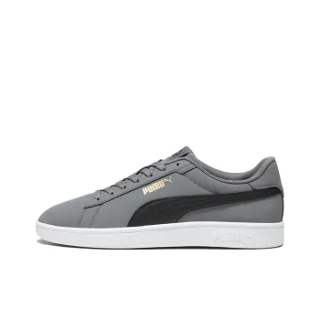 PUMA Smash 3.0 Anti Slip Wear Resistant Low Top Skateboard Shoes Unisex Dark Gray