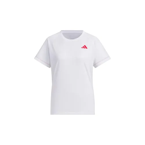 Adidas Chinese Tennis Team Olympic Series T-Shirts Women's White