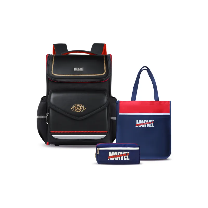 Disney Polyester Bonded PU Backpack Regular Unisex Blue/Navy Blue/Purple/Black-6