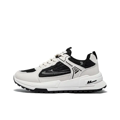 Warrior Sports White Sneakers Height Enhancing Wear Resistant Lightweight Breathable Casual Shoes Men's