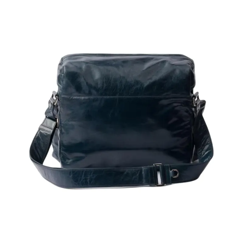 PRADA Leather Crossbody Bag, Shoulder Bag Men's Denim-3