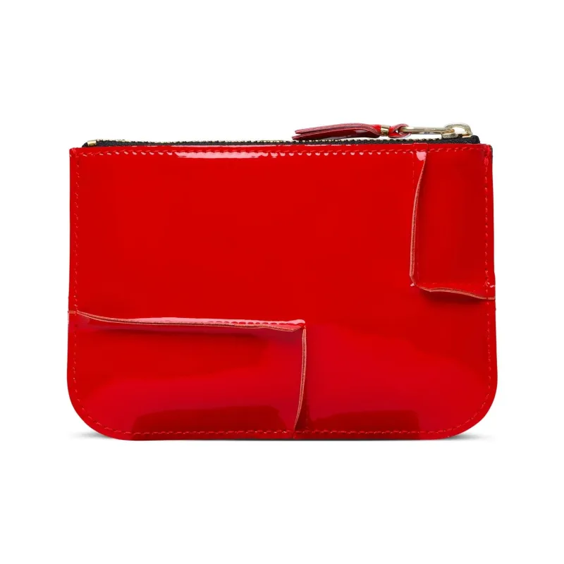 CDG Reversed Hem Serie Zipped Wallet-0