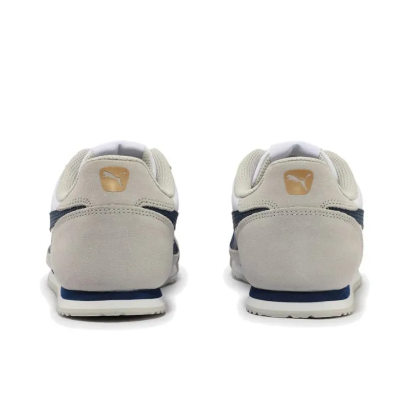 PUMA Turino Anti Slip Wear Resistant Low Top Casual Shoes Unisex White Gray-3