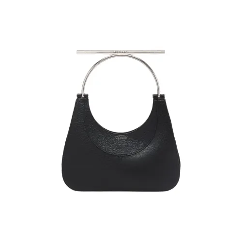 Alexander McQueen Grained Lambskin Portable Crossbody Bag Shoulder Bag Women's Black