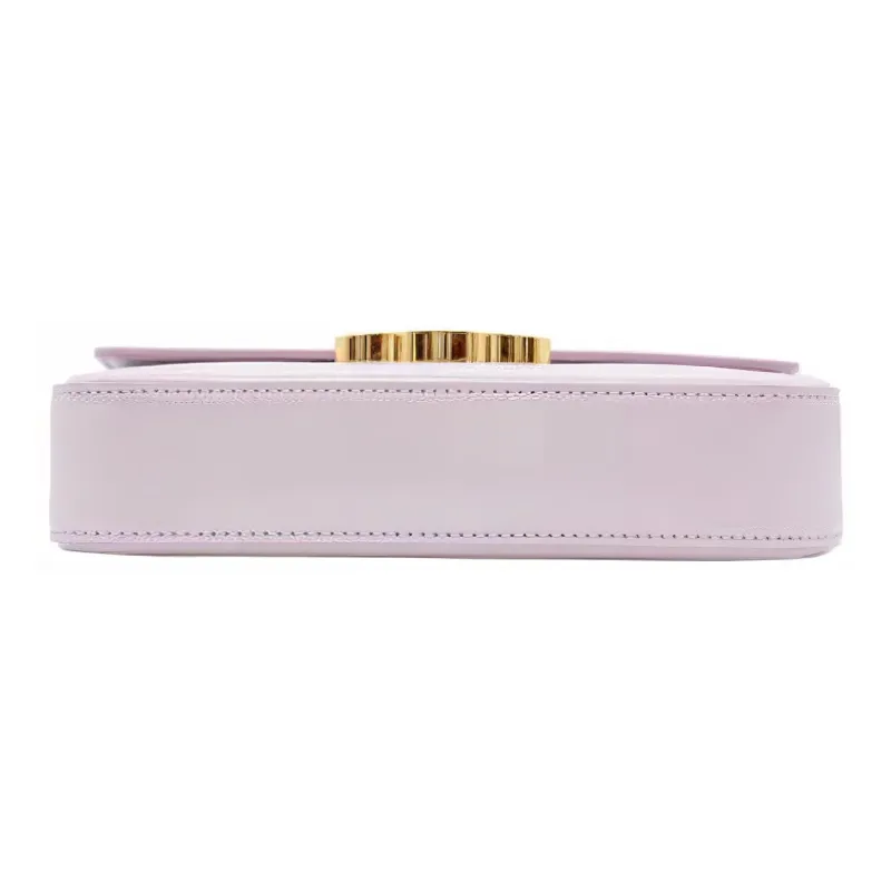 CELINE Triomphe Cow Leather Shoulder Bag, Handbag, Shoulder Bag Women's Candy, Lavender-3