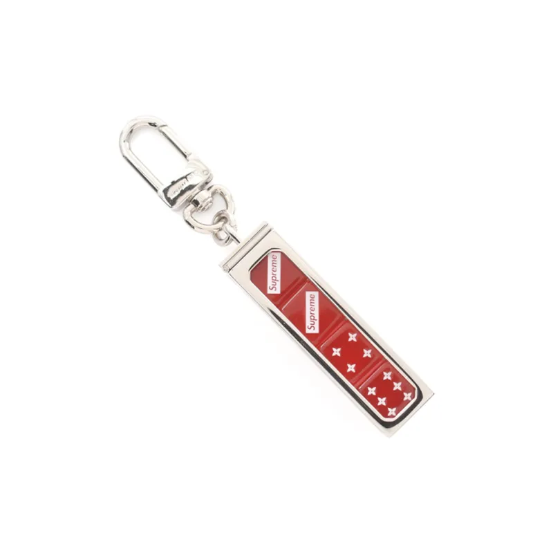 LOUIS VUITTON Pre-Owned X Supreme 2017 Dice Key Ring-1