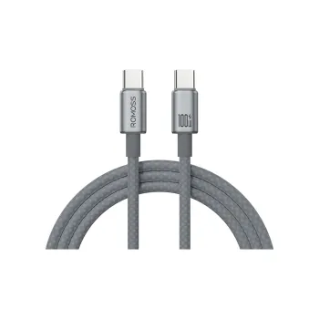 ROMOSS 1.2/2 M Type c To Type c 100W Fast Charging Cable Compatibility Apple Full Range