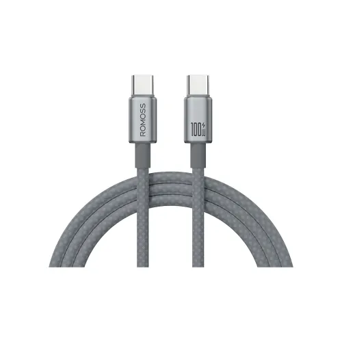 ROMOSS 1.2/2 M Type c To Type c 100W Fast Charging Cable Compatibility Apple Full Range