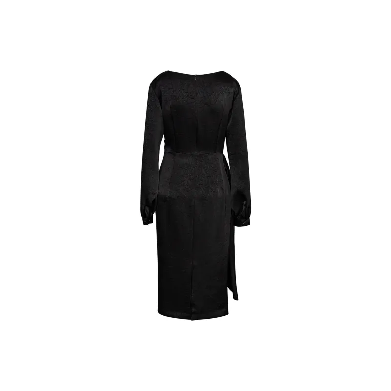 ROEYSHOUSE Long-Sleeved Dresses Women's Black-1