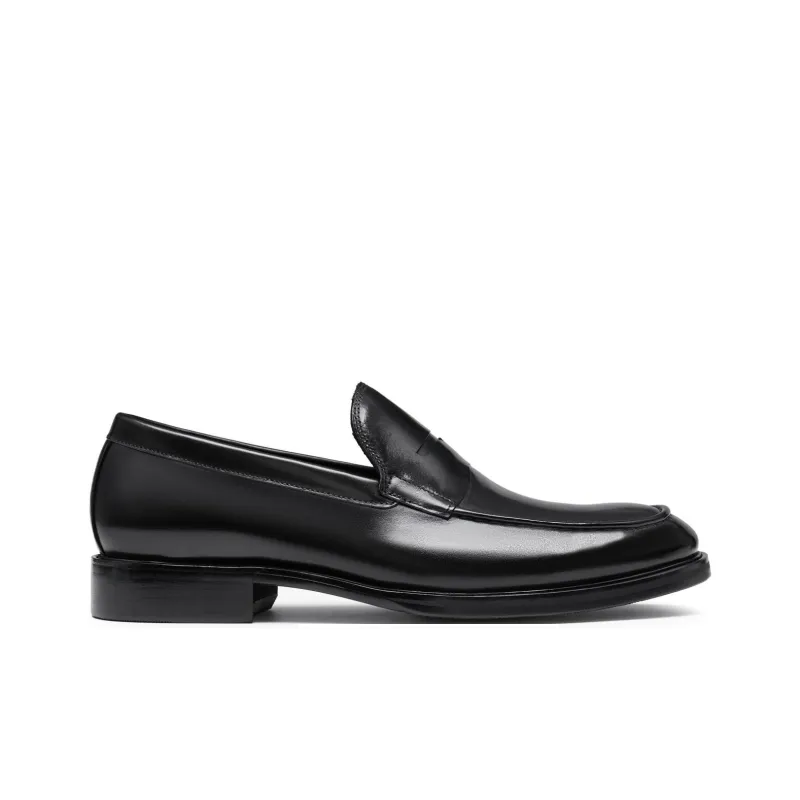 Staccato Loafers 3cm Men's Black-1