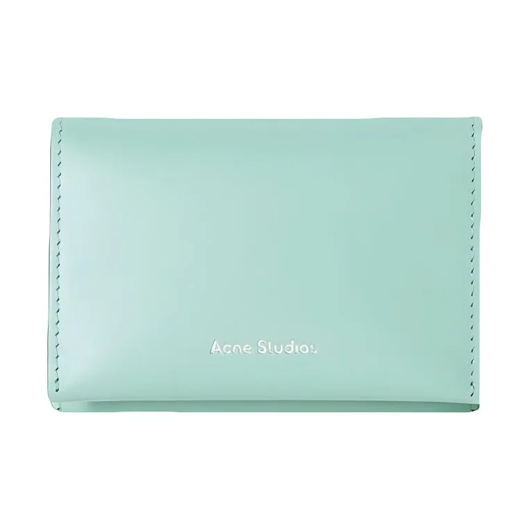 Acne Studios Calfskin Card Holder Card Holder Regular Women's Light Green-3