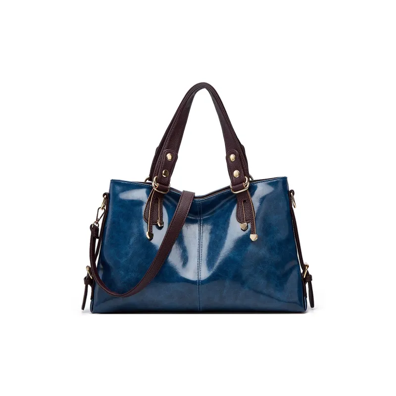 TTaG．baG PU Shoulder Bag Women's Black/Blue/Burgundy/Fuchsia/Brown/Green-2