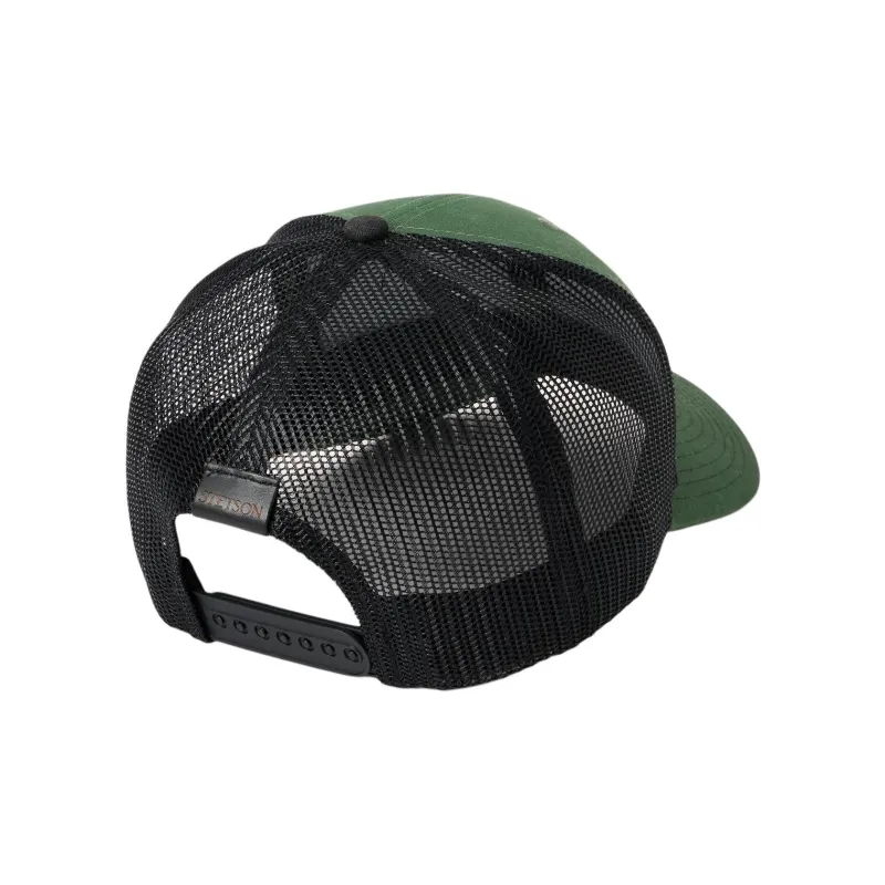 STETSON Cotton Polyester Mesh Baseball Caps Unisex Olive-2