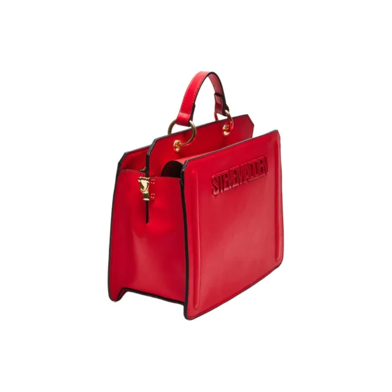 STEVE MADDEN Synthetic Material Handbag Women's Paris Red-1