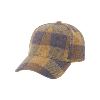 STETSON Wool Baseball Caps Unisex Cognac