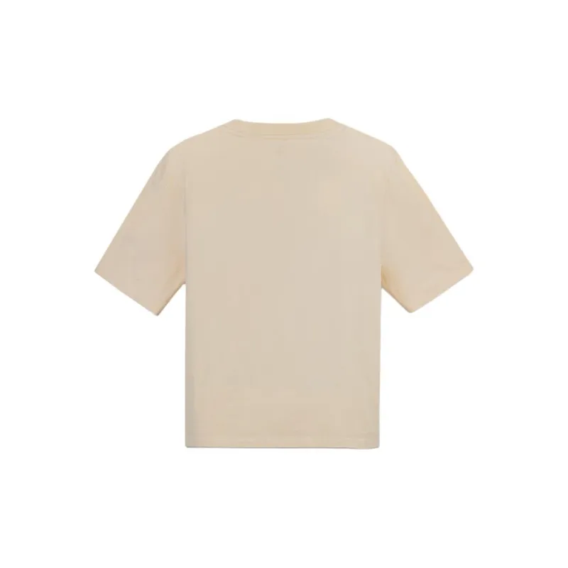 Timberland Drop Shoulder Sleeve T Shirt Women's Light Brown-1