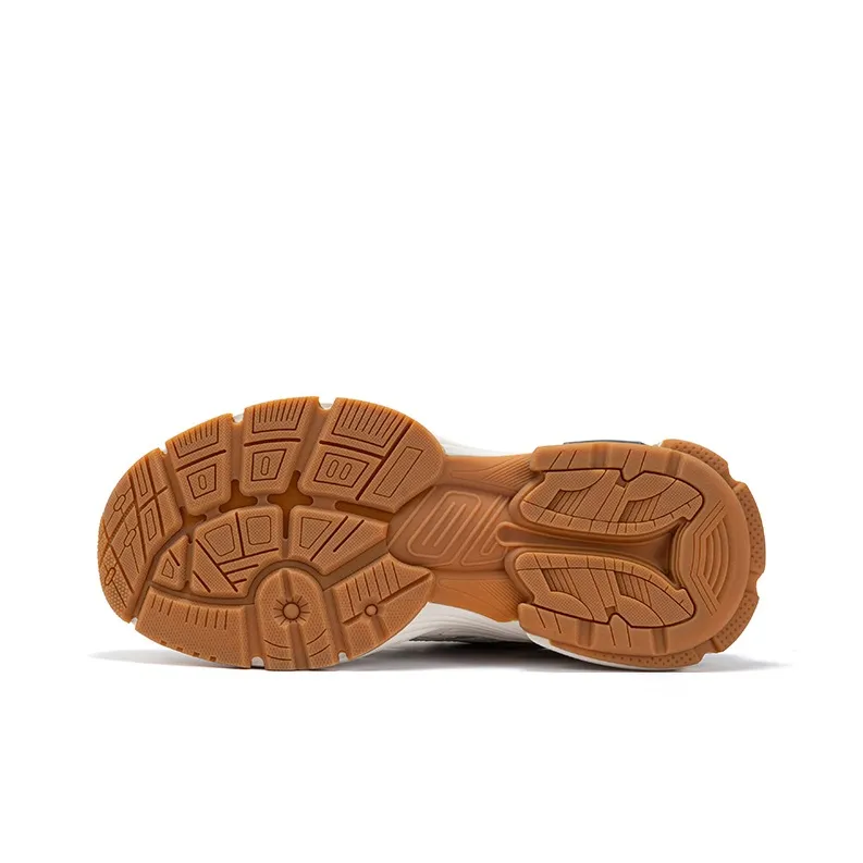 JOSINY Interstellar Odyssey Cushioned Wear Resistant Breathable Low Top Chunky Sneakers Men's Champagne Gold-5